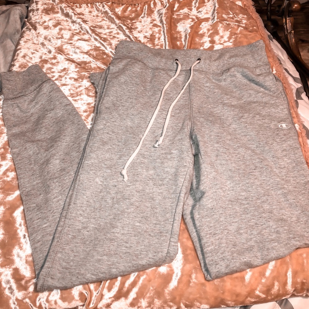 champion grey sweatpants !